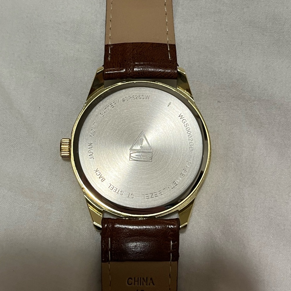 Brown Leather Strap Watch - Picture 3 of 4